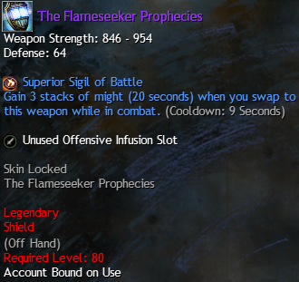 MMOJUGG Guild Wars 2 US The Flameseeker Prophecies Details View of Item Function and Use